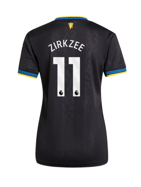 Manchester United Joshua Zirkzee #11 Zenski Rezervni Dres 2025-26 Kratak Rukavima Manchester United Joshua Zirkzee #11 Zenski Rezervni Dres 2025-26 Kratak Rukavima